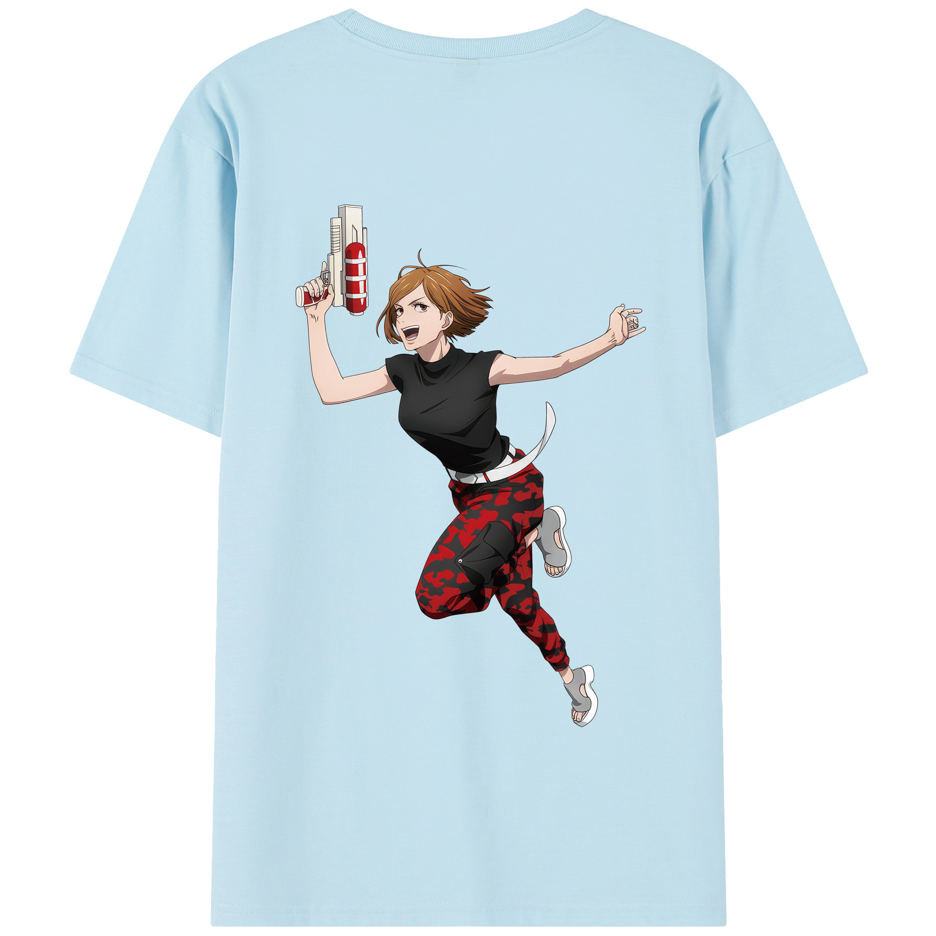（画像用） 呪術廻戦 Jujutsu Kaisen 綿100％半袖Tシャツ（背面プリント）